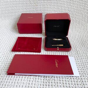 Cartier 18K yellow gold LOVE Bracelet size 15cm